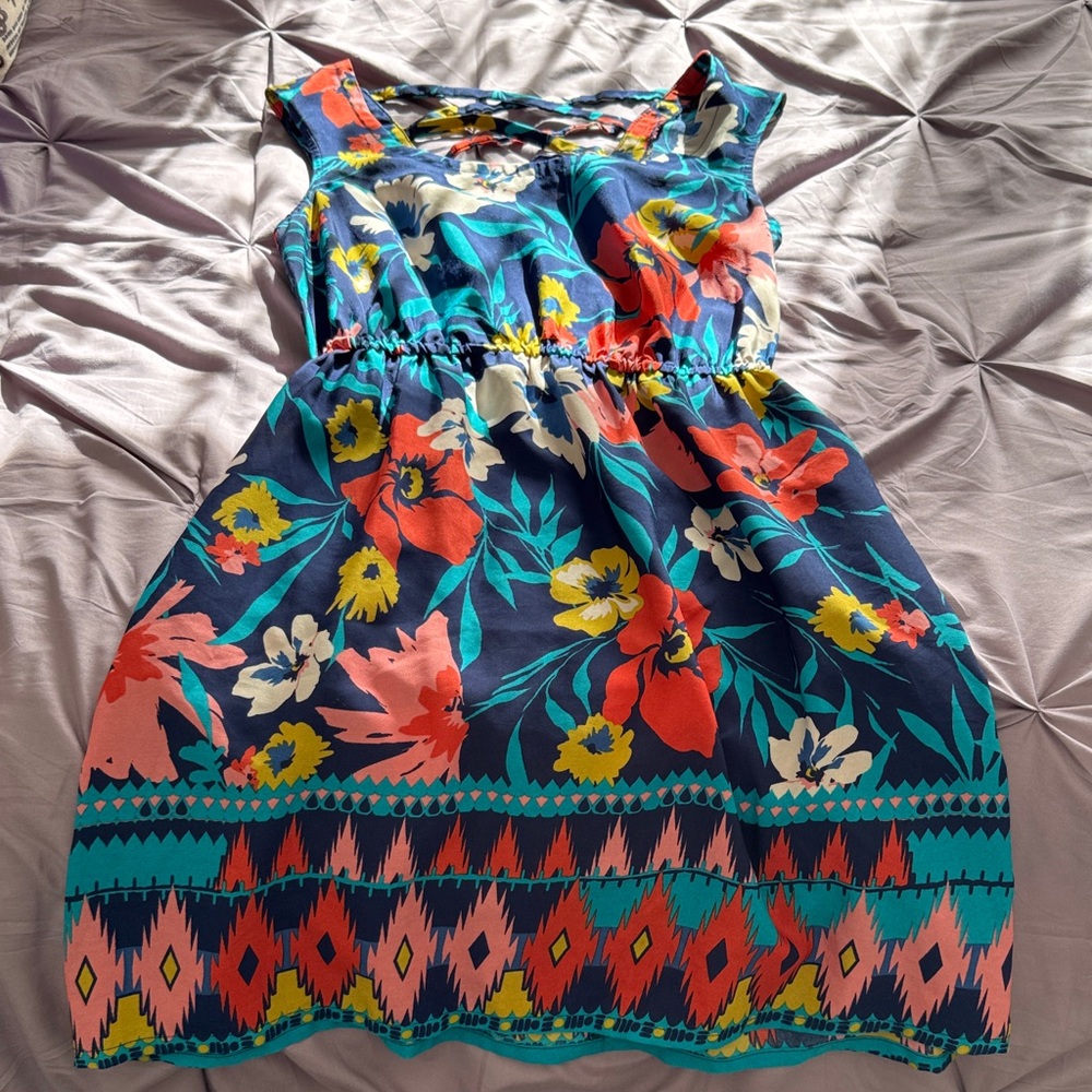 Xhilaration Floral Multicolor Dress